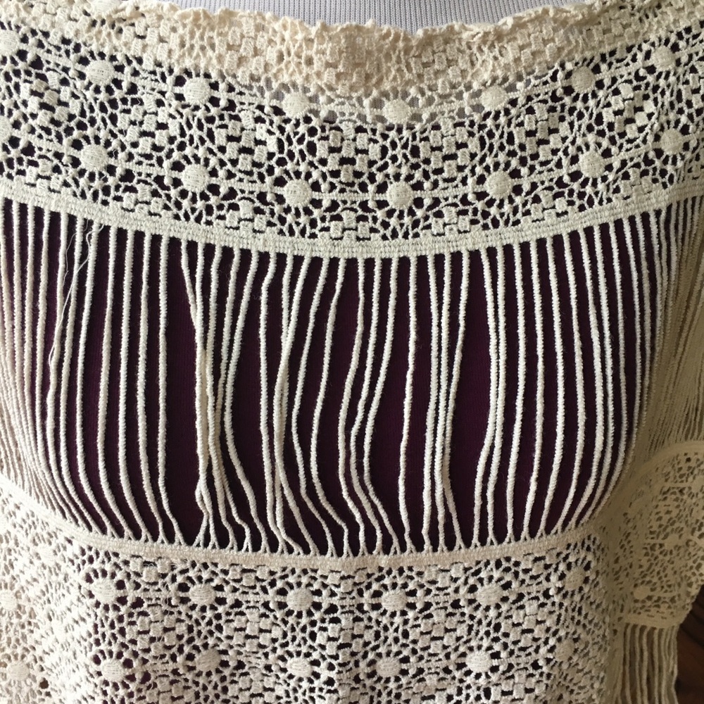 Anthropologie Macrame Top - image 5